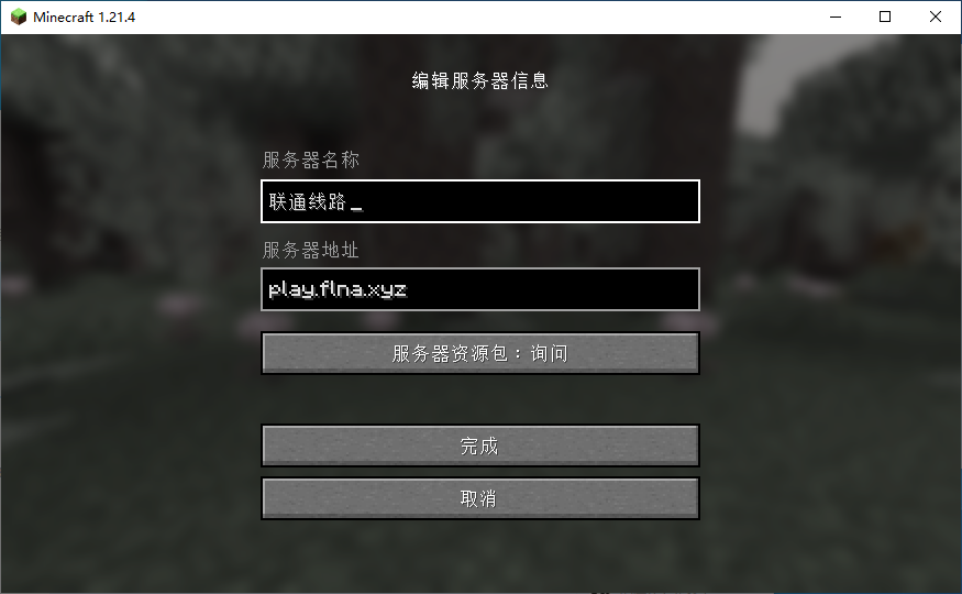  我的世界检查多人游戏 